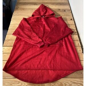 NEW The Comfy Hoodie Sweatshirt One Size Unisex Red Pullover